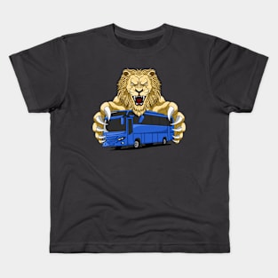 The lion bus Kids T-Shirt